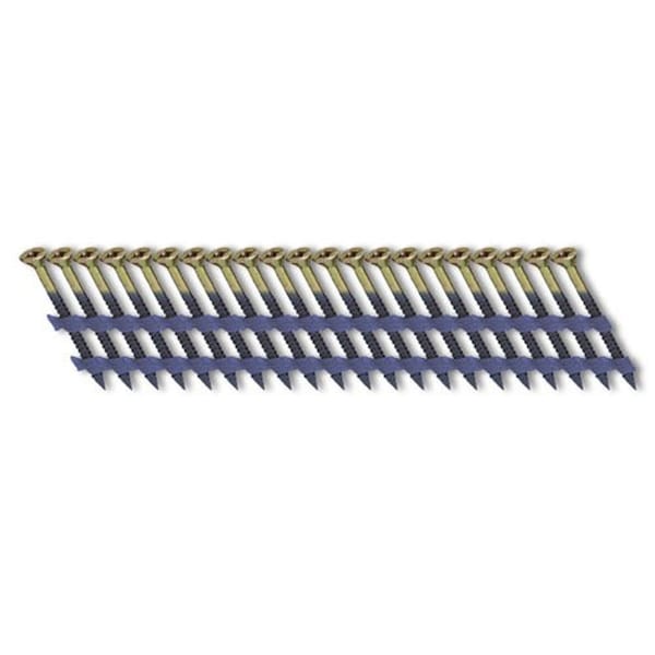 Pneumatic Nail, 3 in L, Electro Galvanized, 20 to 22 Degrees